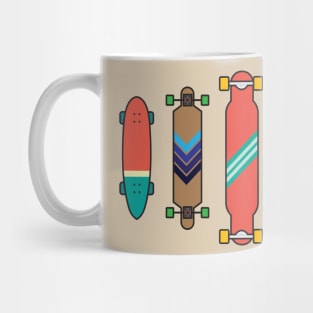 Longboard collection Mug